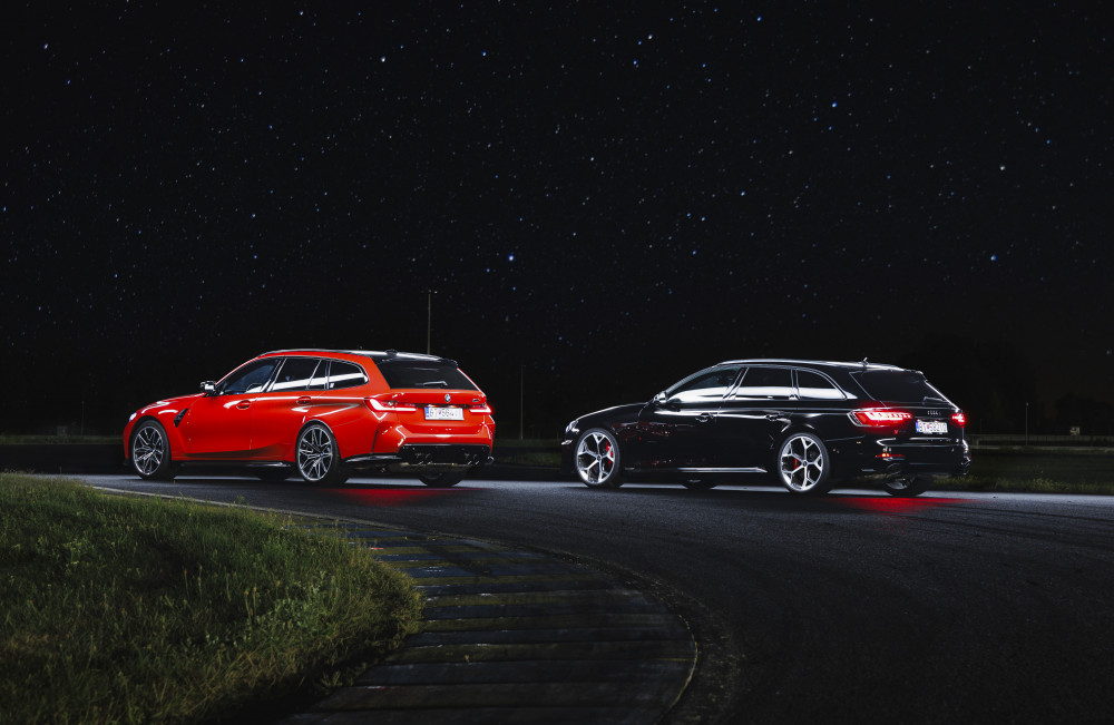 Audi RS 4 Avant vs BMW M3 Touring